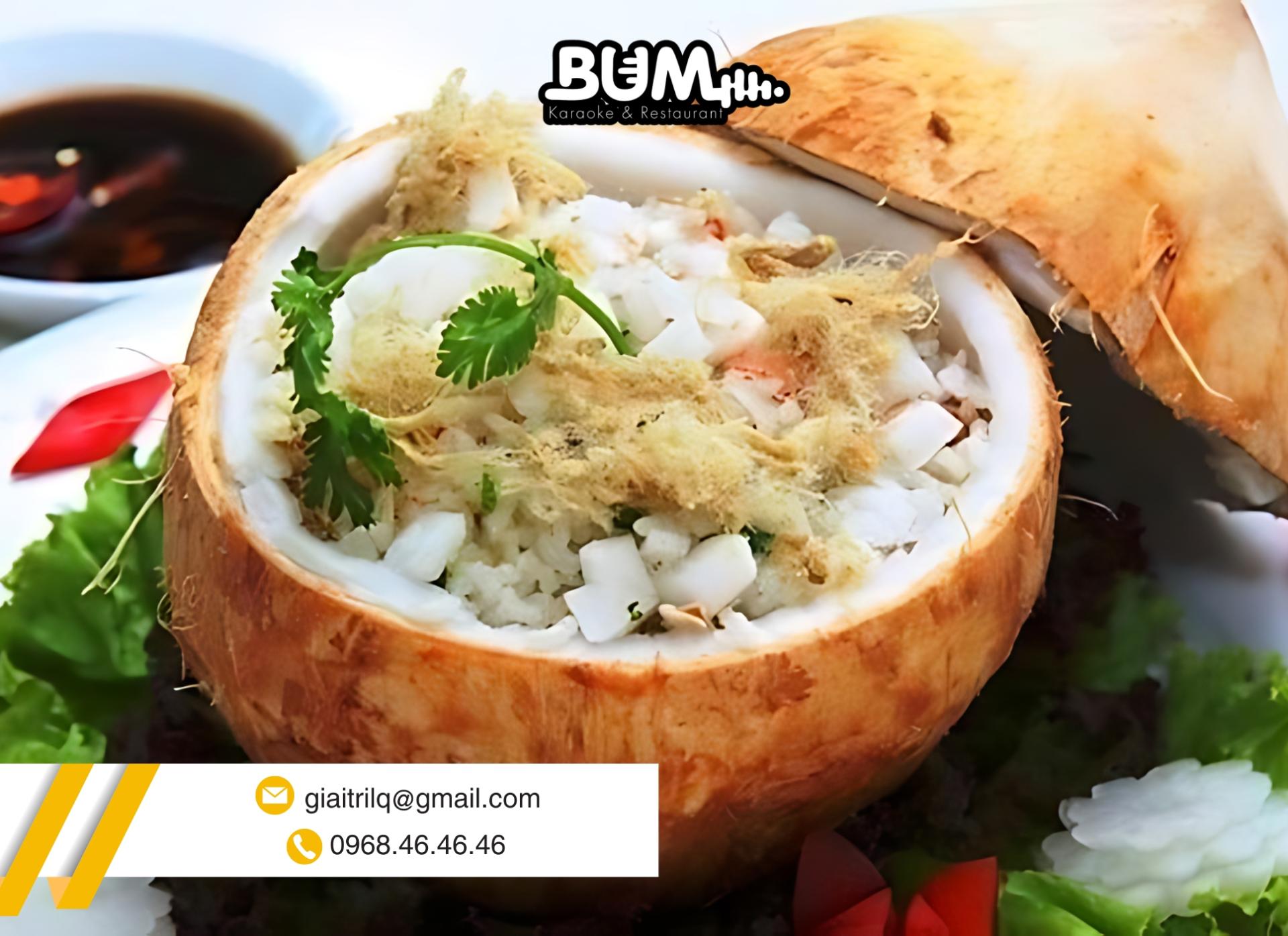 Cơm dừa - Món ăn đặc sản tại Bến Tre